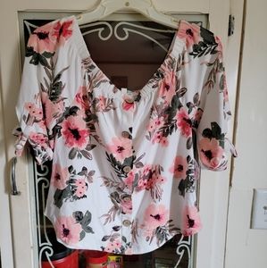 Off the shoulder top